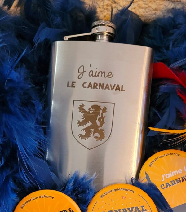 Flasque metal carnaval