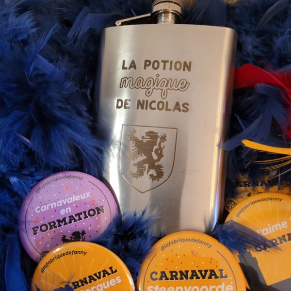 Flasque metal carnaval – Image 2