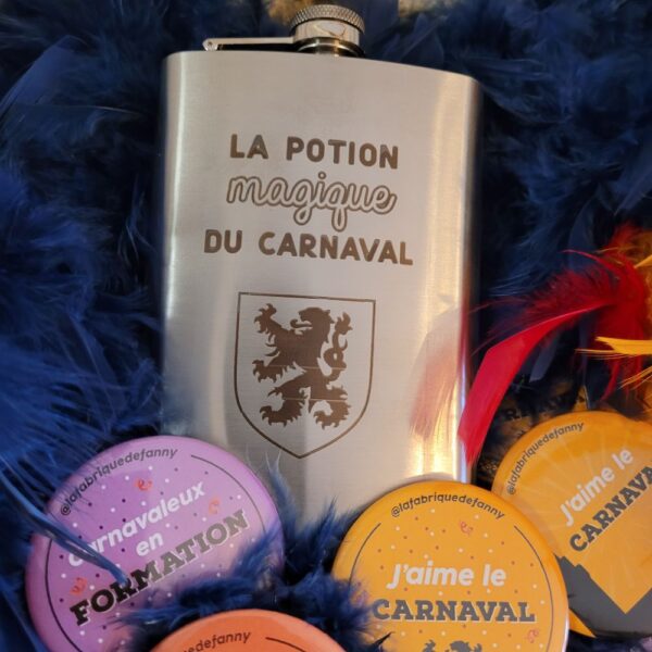 Flasque metal carnaval – Image 3